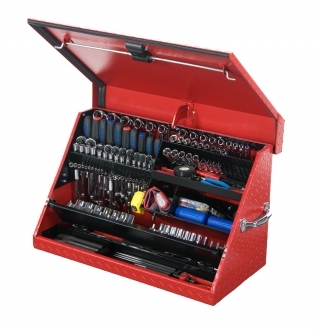 Montezuma ME300AL 30" x 15" Portable Toolbox (aluminum - brite)