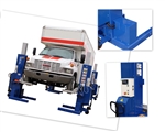 TWI Proline MSC-20K-B 20,000 lb Heavy Duty Single Mobile Column Lift with DC Motor