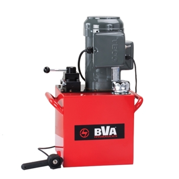 BVA PEW1505T 1.5 HP with 5 Gallon Reservoir, 4-way Valve, Pendant Switch. Teco Motor