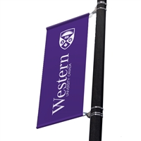 Replacement Street Pole/ Wall Mount Banner 30" with 30" x 60"