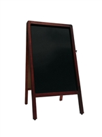 A-Frame Sidewalk Menu Black Marker Board Easel