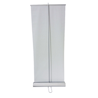 Double Sided 33" Retractable Roll Up Banner Stand - Stand Only