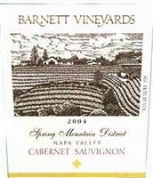 2004 Barnett Vineyards 'Spring Mountain District' Cabernet Sauvignon