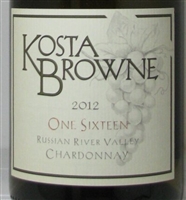 2012 Kosta Browne One Sixteen  Russian River Valley Chardonnay  .375 ml