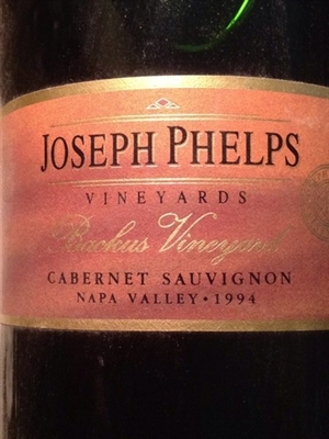 1996 Joseph Phelps Backus Vineyard Cabernet Sauvignon 750 ml