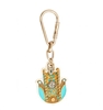 Chai Hamsa Key Ring by Ester Shahaf