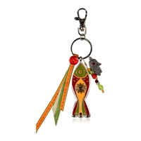 Fish Key Ring by Ester Shahaf