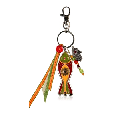 Fish Key Ring by Ester Shahaf