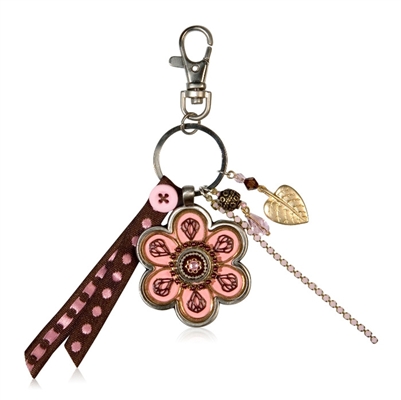 Flower Key Ring by Ester Shahaf