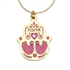 Love Hamsa Necklace by Ester Shahaf