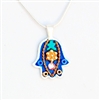 Hamsa Necklace by Ester Shahaf