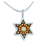 Small Gold Star of David Necklace by Ester Shahaf