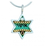 Happiness Star of David Necklace by Ester Shahaf