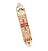 Pink Modern Mezuzah Case by Ester Shahaf