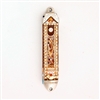 Brown Mezuzah Case by Ester Shahaf