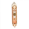 Bronze Mezuzah Case by Ester Shahaf