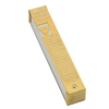 Shema Yisrael Gold Mezuzah Case by Ester Shahaf