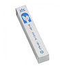 Dove Jewish Mezuzah - Silver & Blue by Ester Shahaf