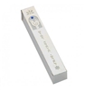 Dove Jewish Mezuzah Case - Silver & White by Ester Shahaf