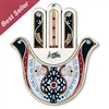 Doves Hamsa Hand by Ester Shahaf