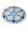 Hand Painted Passover Seder Plate by Ester Shahaf