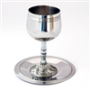 Stainless Steel Kiddush Cup by Ester Shahaf
