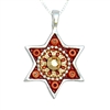 Oriental Star of David Necklace by Ester Shahaf