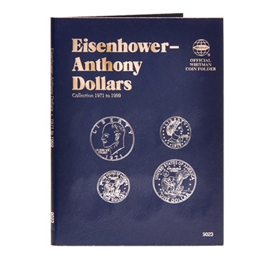 Whitman Folder #9023 - Eisenhower/Anthony Dollars 1971-1999