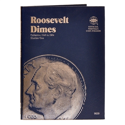 Whitman Folder #9029 - Roosevelt Dime 1946-1964 #1