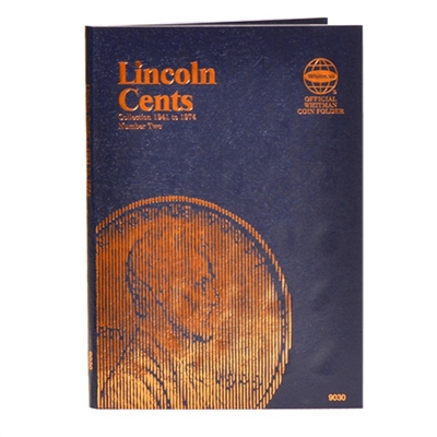 Whitman Folder #9030 - Lincoln Cent 1941 - 1974 #2