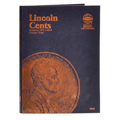 Whitman Folder #9033 - Lincoln Cent 1975 - 2013 #3