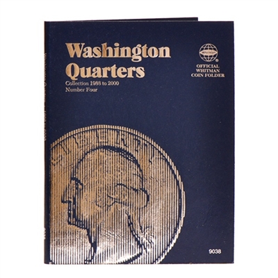 Whitman Folder #9038 - Washington Quarters 1988-1998 #4