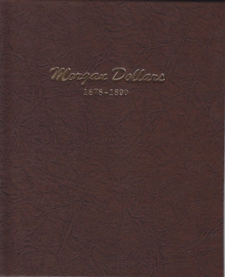 Dansco Deluxe Morgan Dollar 1878-1890 Album #7178