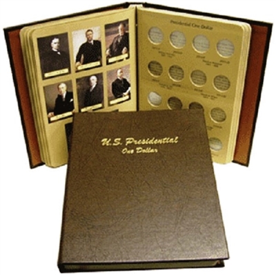 Dansco Deluxe Presidential Dollar Series P&D Album #7184
