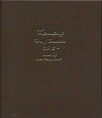 Dansco Deluxe Kennedy Half Dollar 2012 - Present Album including Proof Only Issue #8167