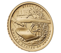 2024 American Innovation - Illinois - $1 Coin - P and D 2 Coin Set