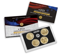 2021 S American Innovation $1 Coin Reverse Proof Set in OGP