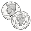 2015 - S Silver Proof Kennedy Half Dollar Single Coin