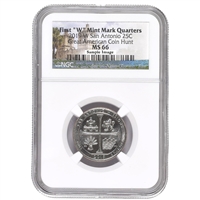2019 W San Antonio Missions NGC MS 66 Great American Coin Hunt