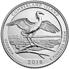 2018 - P Cumberland Island Seashore, GA National Park Quarter 40 Coin Roll