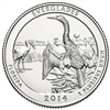 2014 - P Everglades - Roll of 40 National Park Quarters