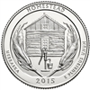 2015 - P Homestead National Monument of America National Park, Quarter Single