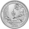 2020 - D Marsh-Billings-Rockefeller National Historical Park, VT Quarter Single Coin