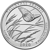 2020 - P Tallgrass Prairie National Preserve, KS Quarter Single Coin