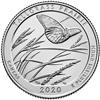 2020 - W Tallgrass Prairie National Preserve, KS Quarter Single Coin