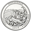 2014 - P Shenadoah National Park Quarter Single Coin