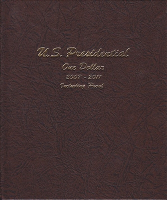 Presidential Dollars in Dansco Deluxe Album