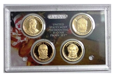 2009 Presidential 4-coin Proof Set - No Box or CoA