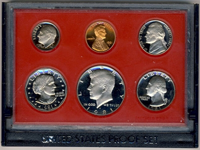 1981 U.S. Mint Clad Proof Set in OGP