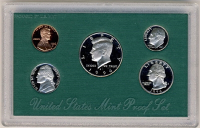 1996 U.S. Mint Clad Proof Set in OGP with CoA